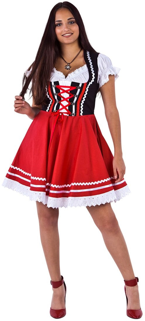 Tiroler jurk 2 delig met blouse