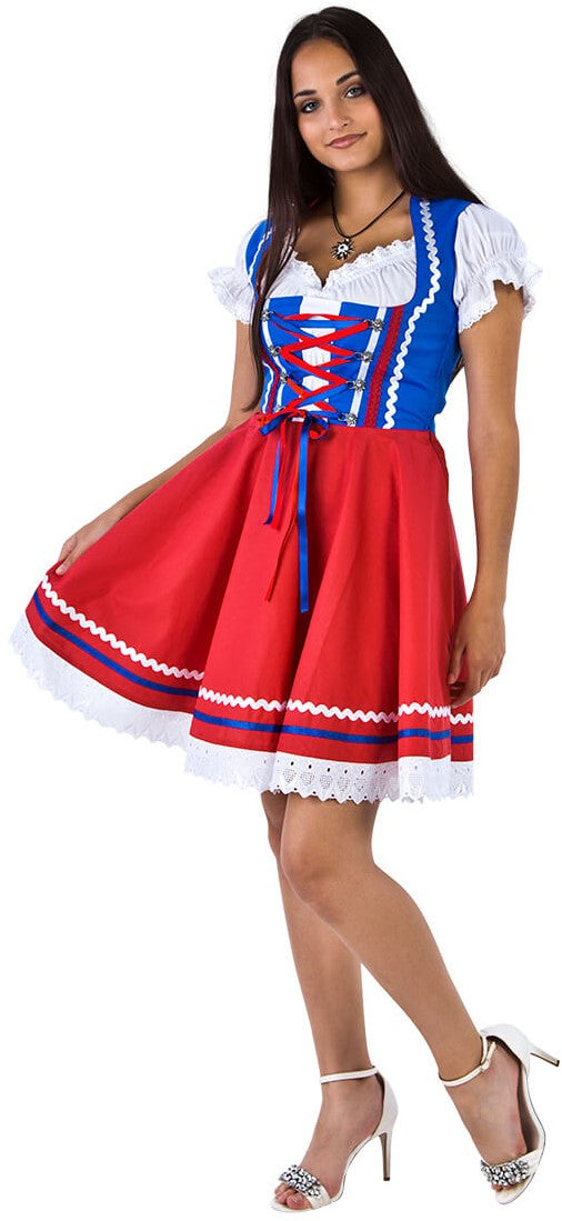 tiroler jurk met blouse