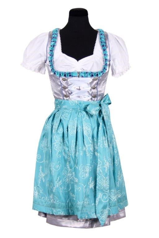 Tiroler jurk met schort luxe