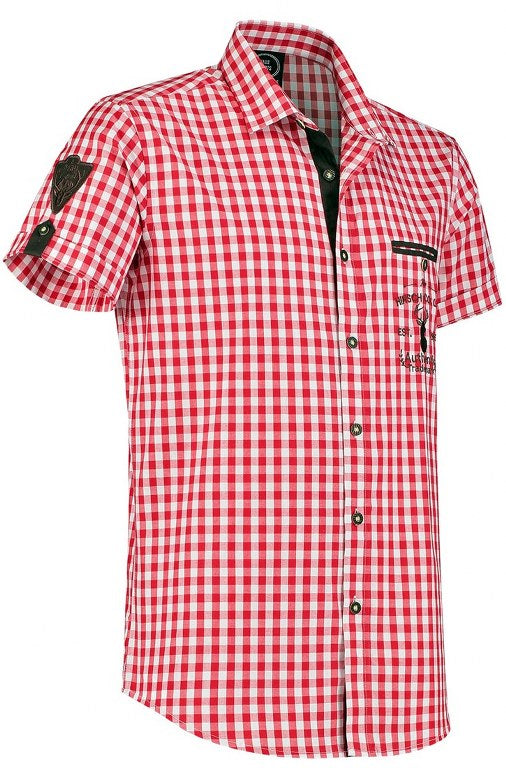 Tiroler blouse korte mouw