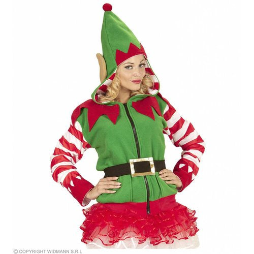 kerstelf hoodie dames