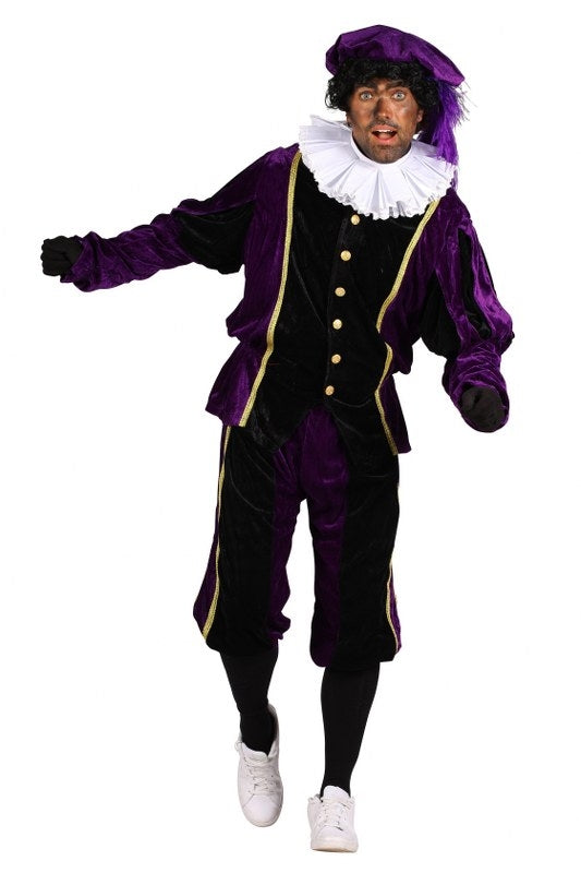 piet pak paars zwart