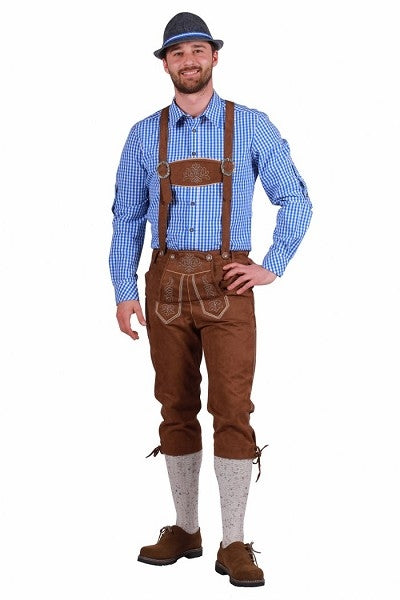 tiroler broek Luca donkerbruin