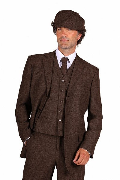 Peaky Blinders colbert luxe bruin