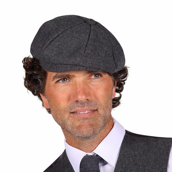 Grijze Peaky Blinders pet