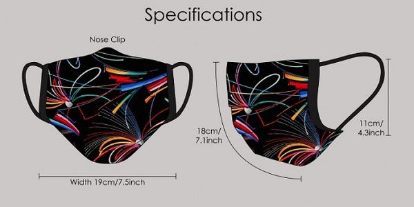 Mondmasker Abstract Fashion