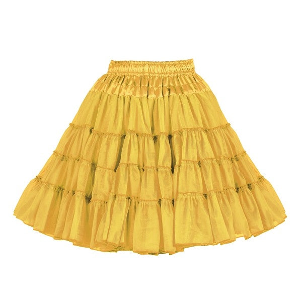 Petticoat Geel Luxe 3 laags