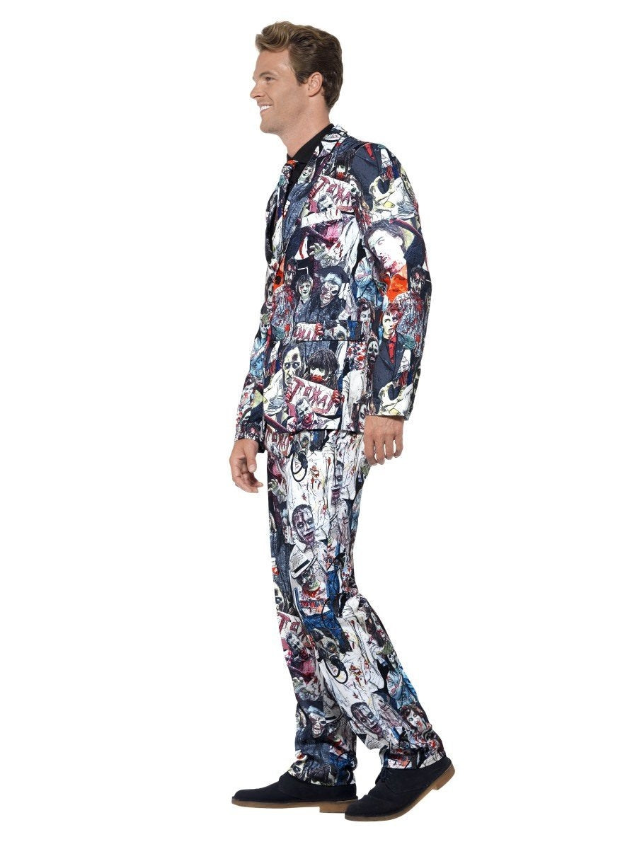 zombie kostuum met stropdas halloween