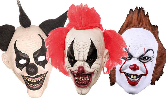 Latex Halloween maskers