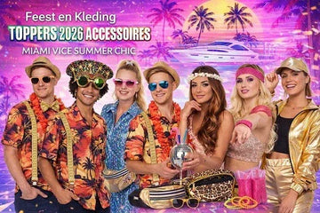 Toppers 2026 Accessoires Miami Vice Summer Chic | Feestenkleding ...