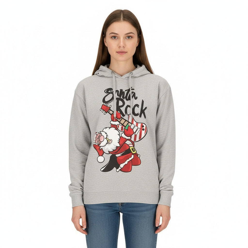 Foute Kersthoodie Santa Rocks OP=OP | Toppers Kerst