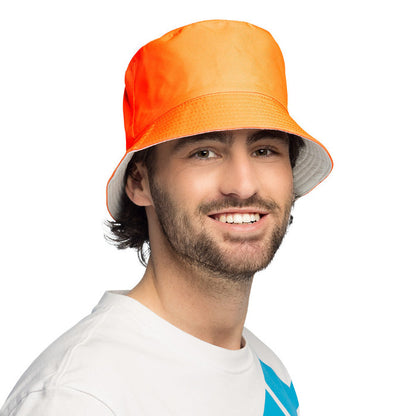 Holland oranje bucket hat – perfect voor festivals en Koningsdag