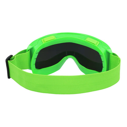 Party skibril neon groen detail – lichtgewicht skibril voor carnaval outfit apres ski