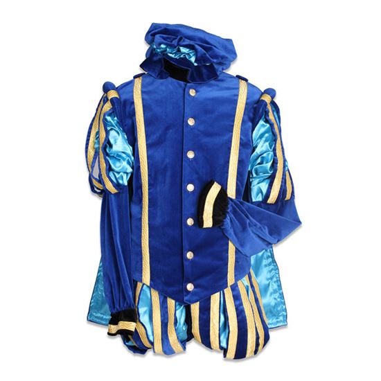 Piet Polyester Granada Luxe Blauw-Turq