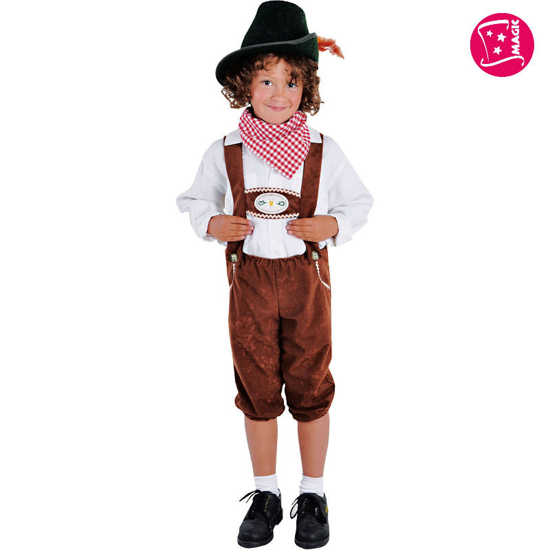 Tiroler Broek Bruin jongen