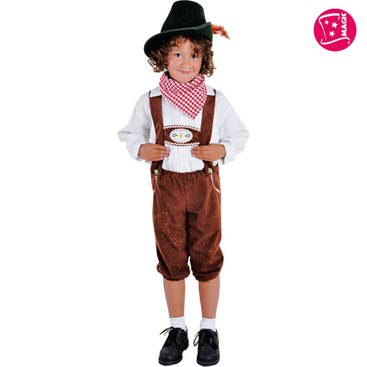 Tiroler Broek Bruin jongen