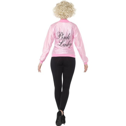 Pink Lady jasje Grease - achterkant met Pink Lady opdruk