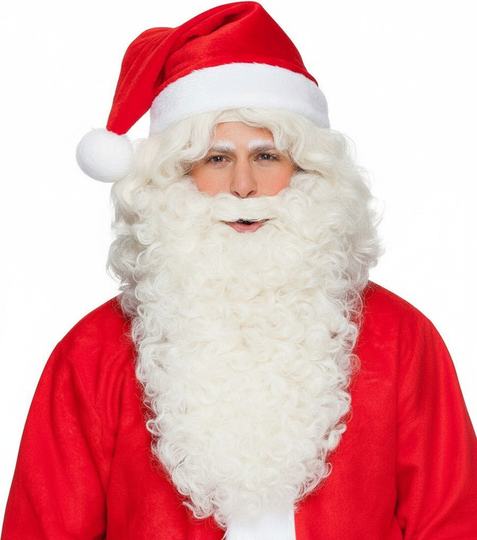 Kerstman baard lang