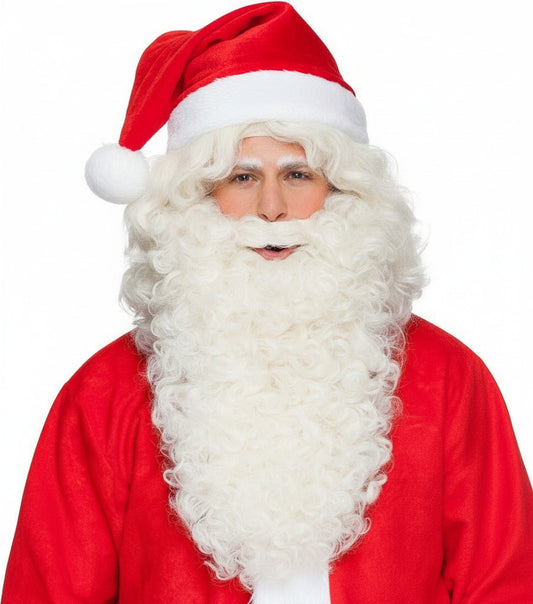 Kerstman baard lang