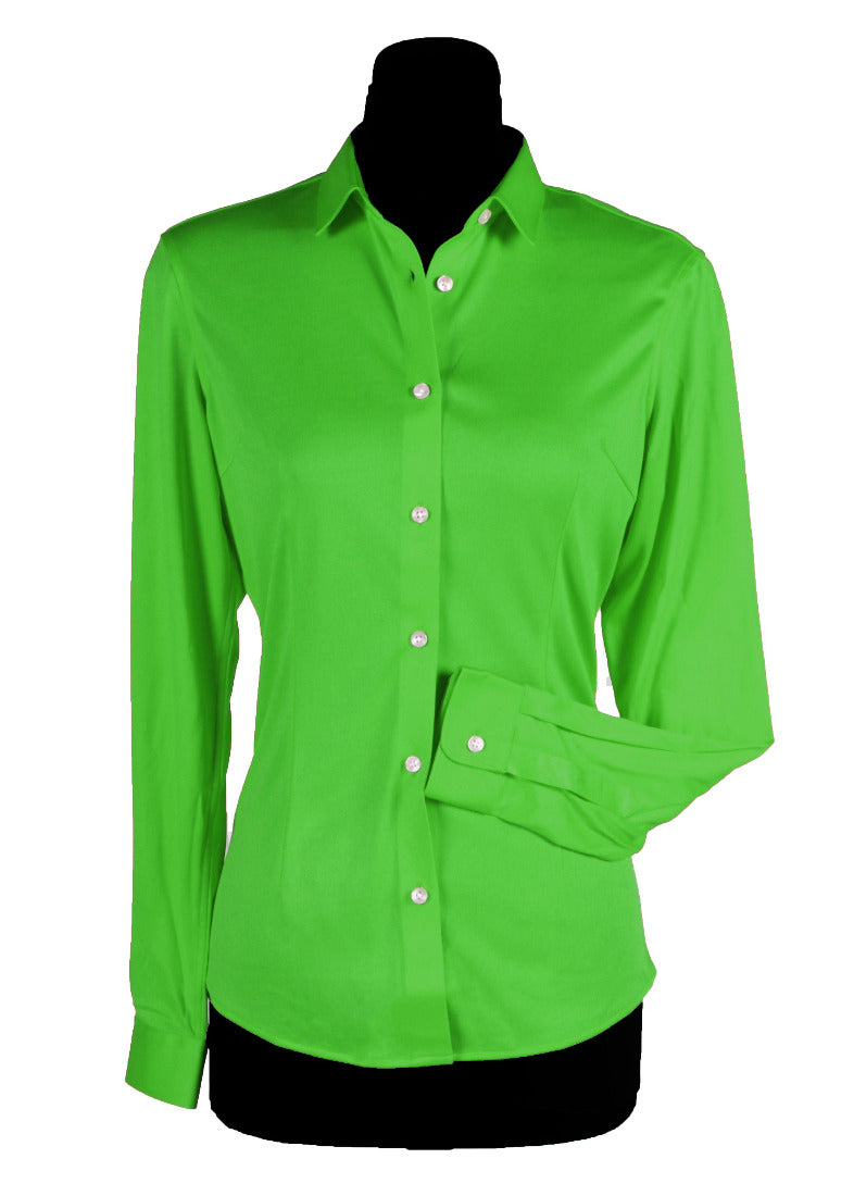 damesblouse groen