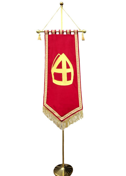 sinterklaas mast voor de banner