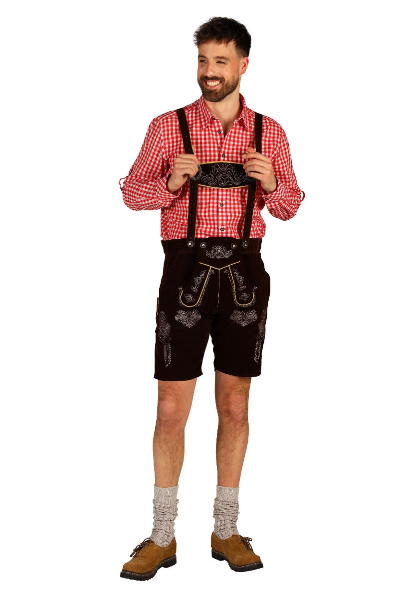 Lederhose Immitatie leer