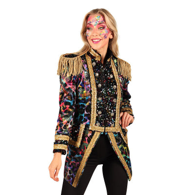 Jas dame Painted Black