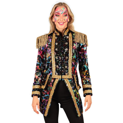 Jas dame Painted Black