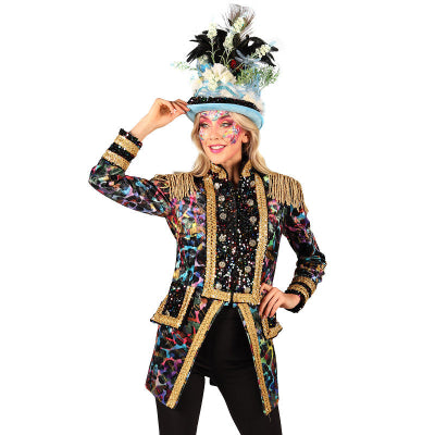 Jas dame Painted Black