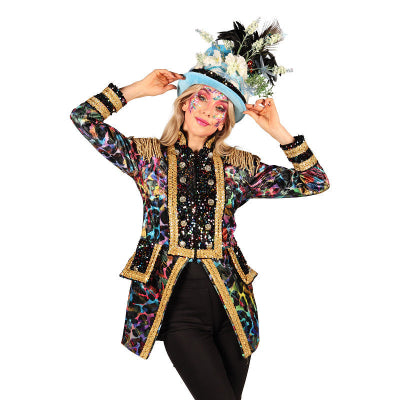 Jas dame Painted Black