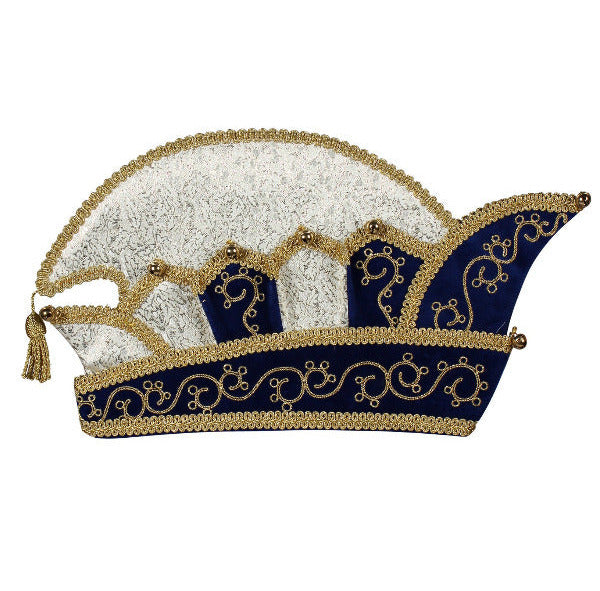 Prinsensteek Blauw met goud