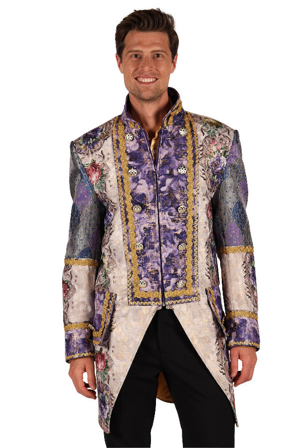 Jas Heer Amadeus Paars Luxe