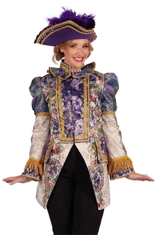 Jas dame Amadea Luxe Paars