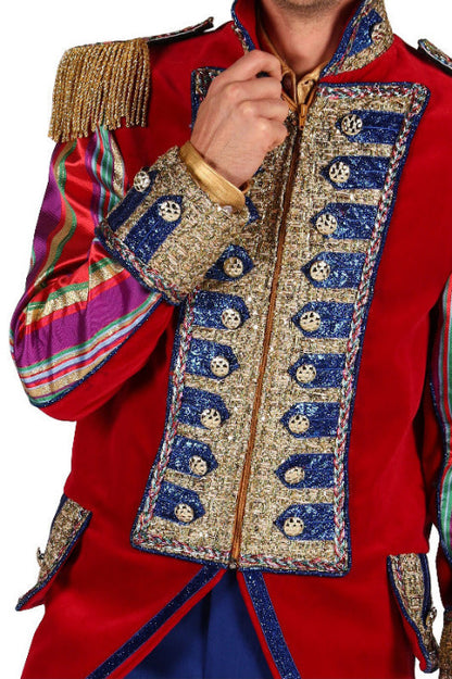 Carnavalsjas Red Velvet Luxe