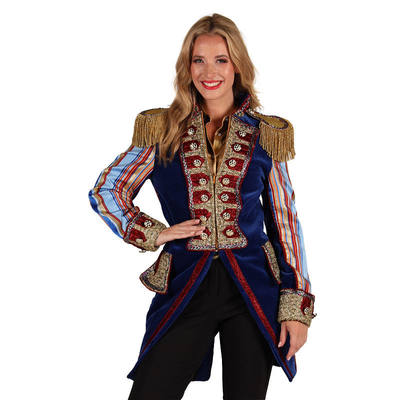 Carnavalsas Velvet Sensation Luxe Blauw