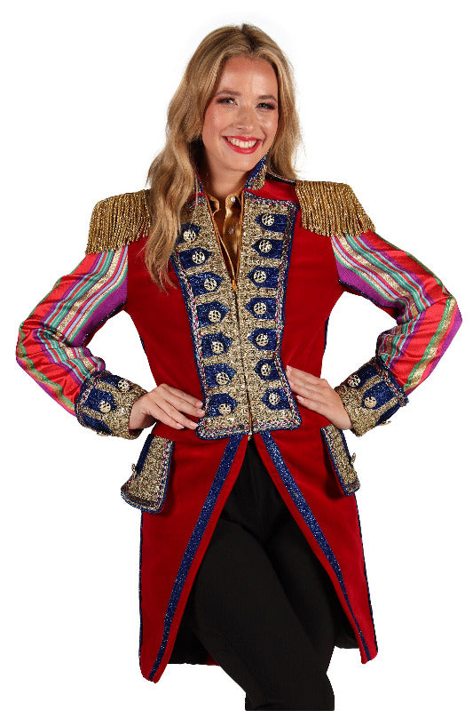 Dames carnavalsjas Red Velvet