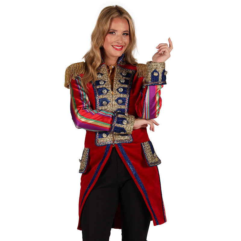 Luxe Damesjas Velvet Sensation Luxe Rood