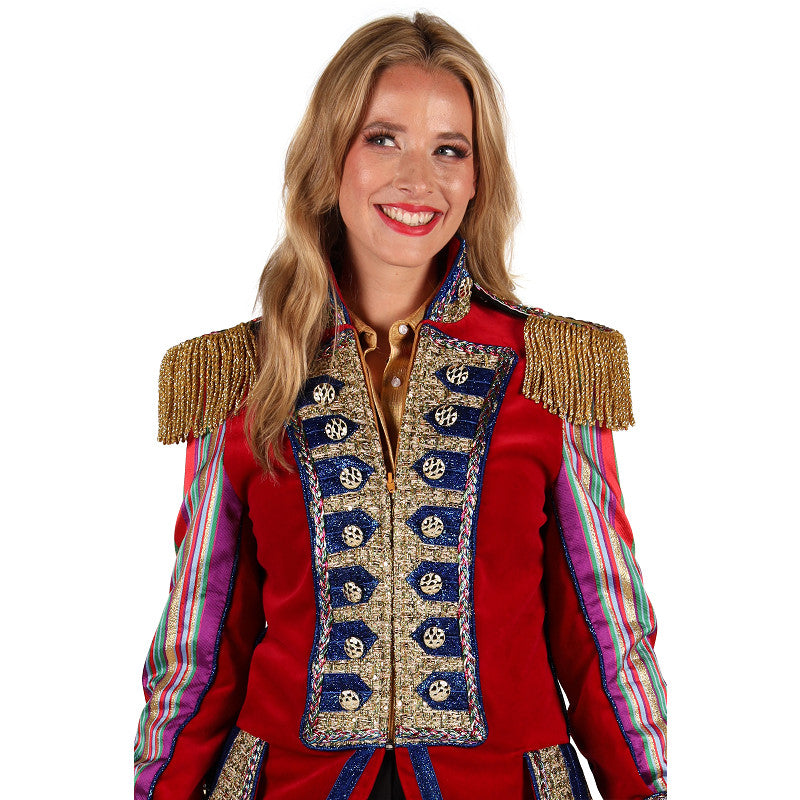 Damesjas Sensation Luxe Rood