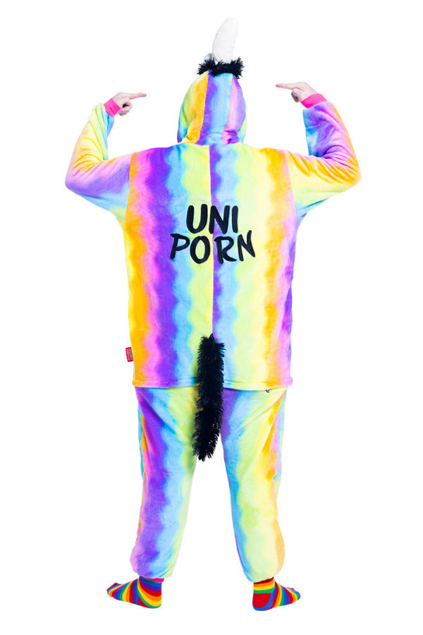 uniporn onesie met staart