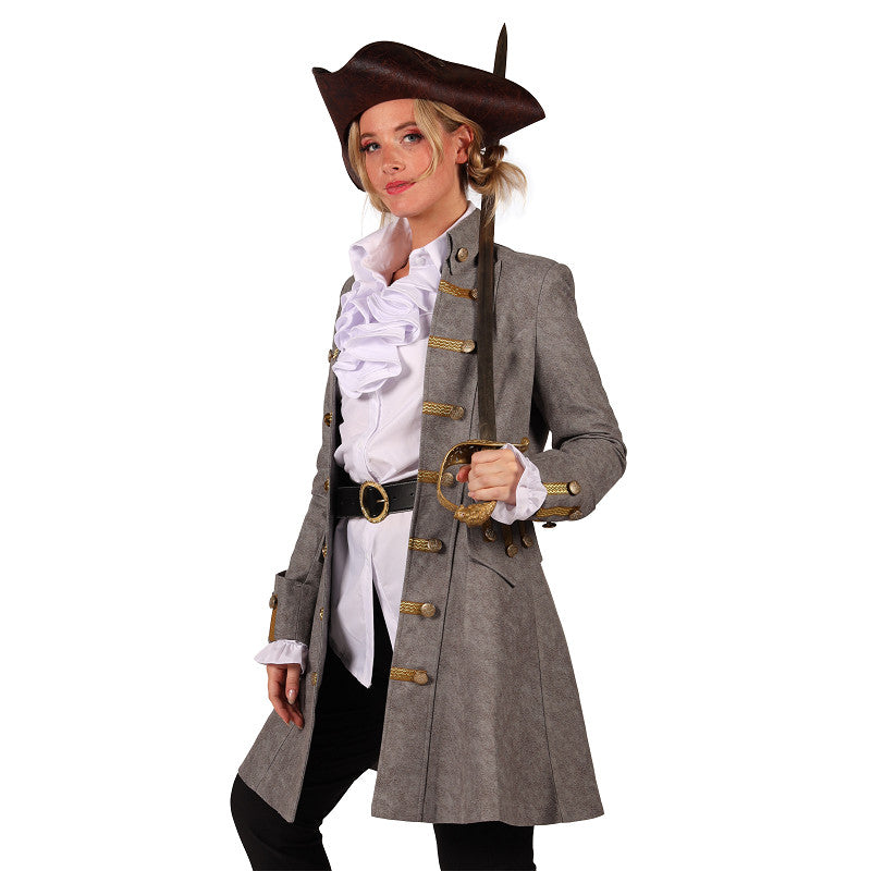 Jas dames Anne Bonny Grijs