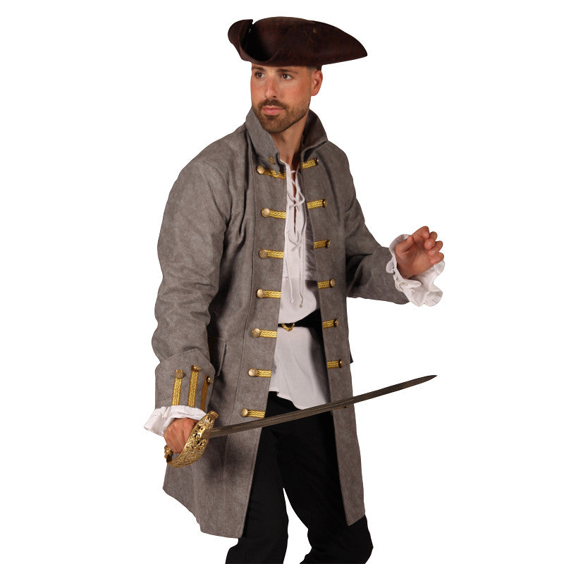 carnavalsjas grijs luxe