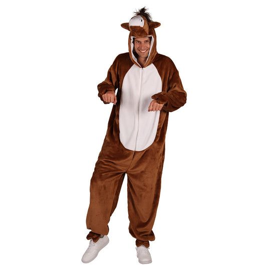 Paardenkostuum Onesie Volwassenen