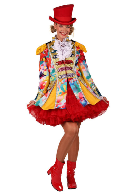 Dames Carnavalsjas Color paint Splatters