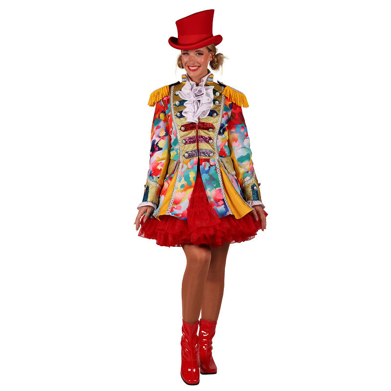 Dames Carnavalsjas Color splatters