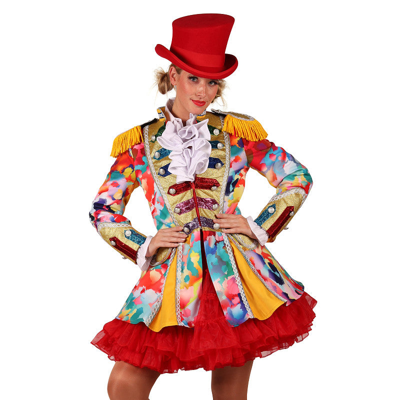 Color paint Splatters carnavalsjas dames