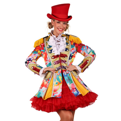 Color paint Splatters carnavalsjas dames Luxe