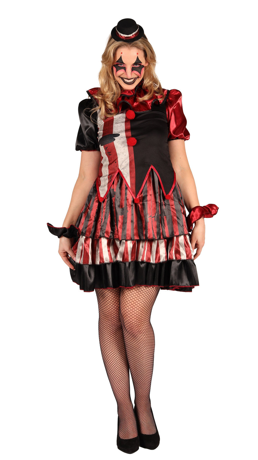 Halloween clown kostuum 4654 - voorzijde