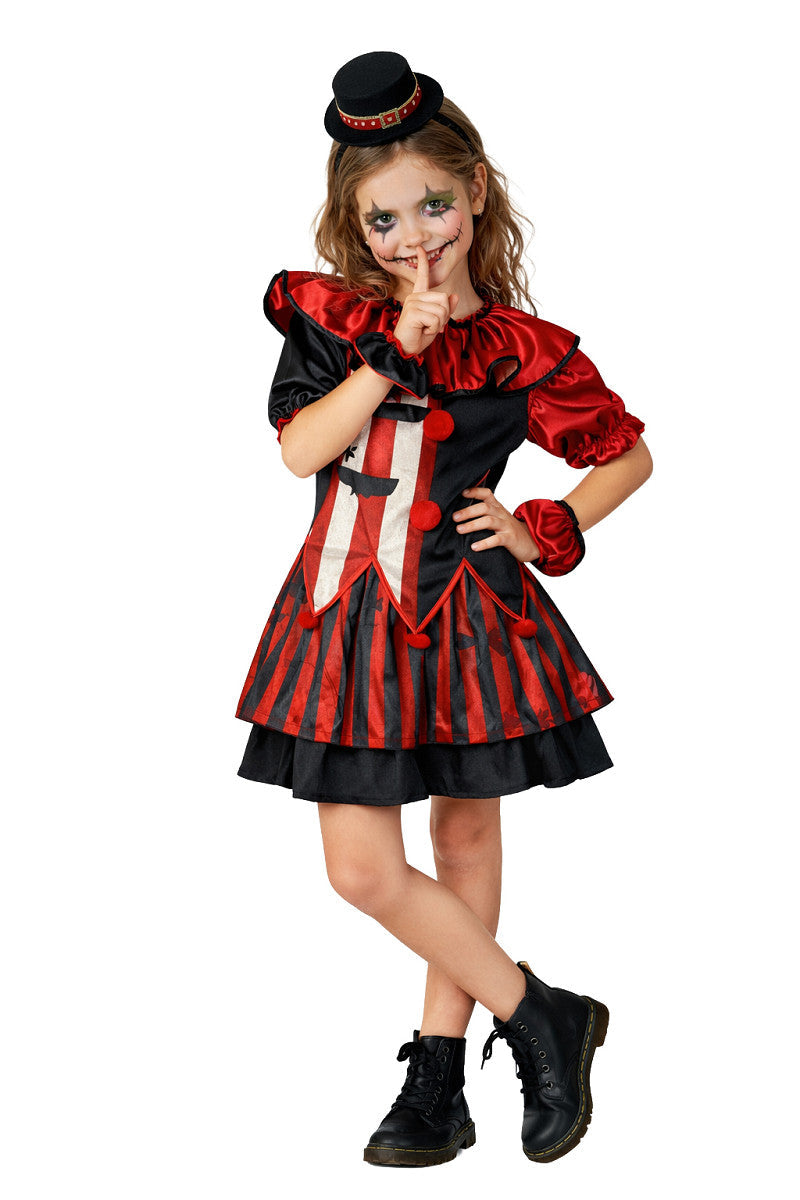 Halloween meisje Clown - foto 2