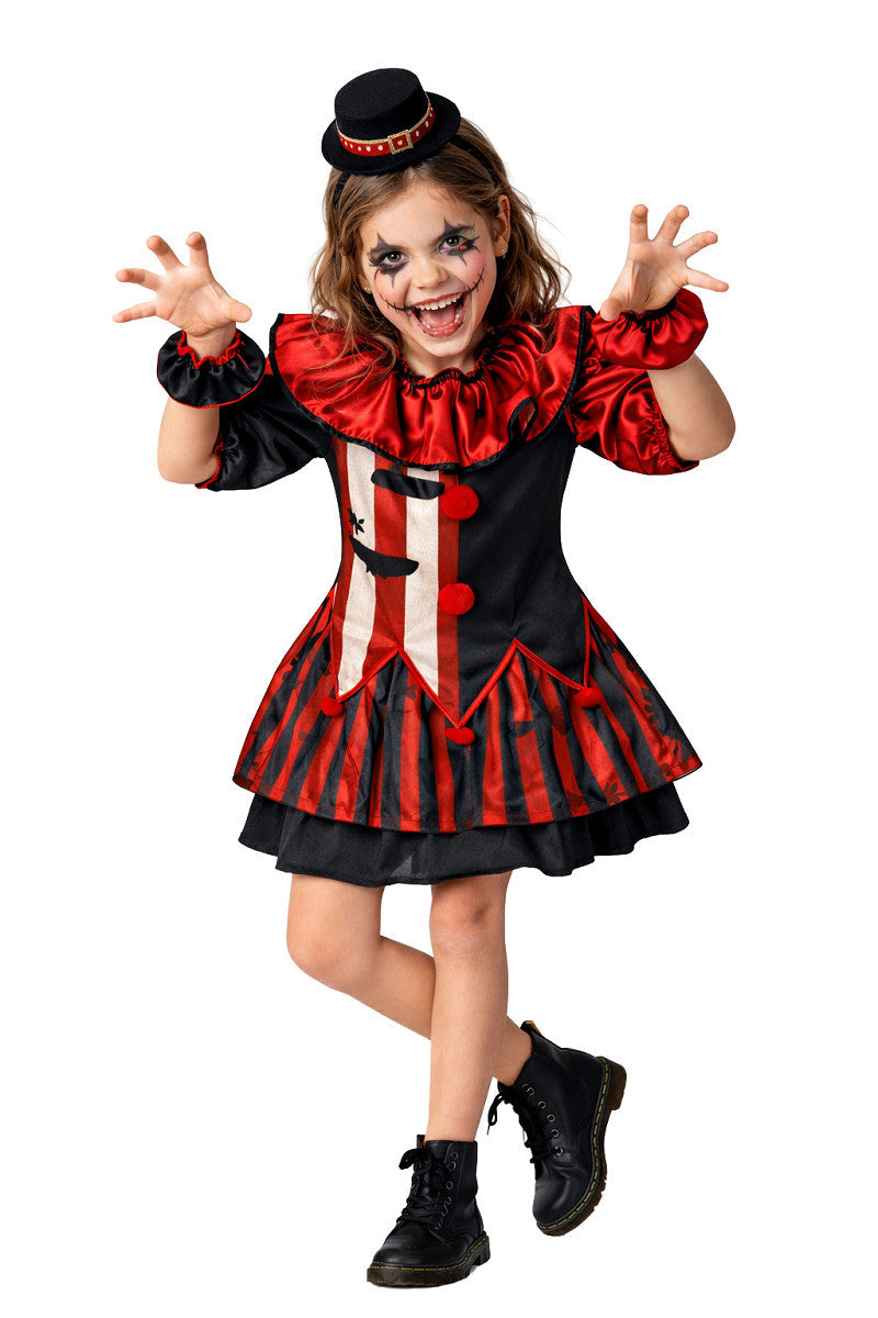 Halloween meisje Clown - foto 3