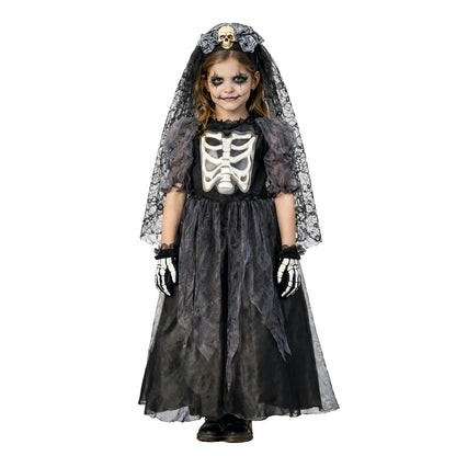 Meisjes kostuum Bone Bride